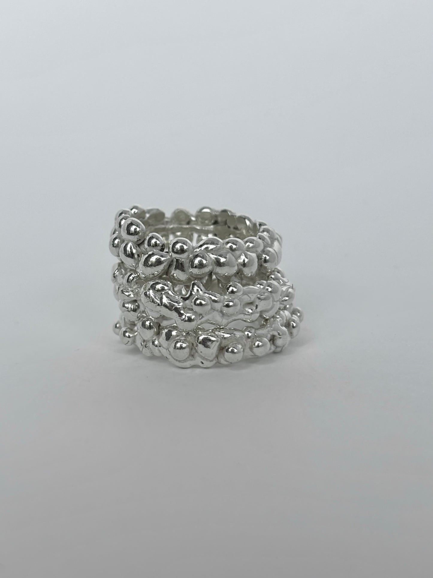 Anillo Burbujas Grande