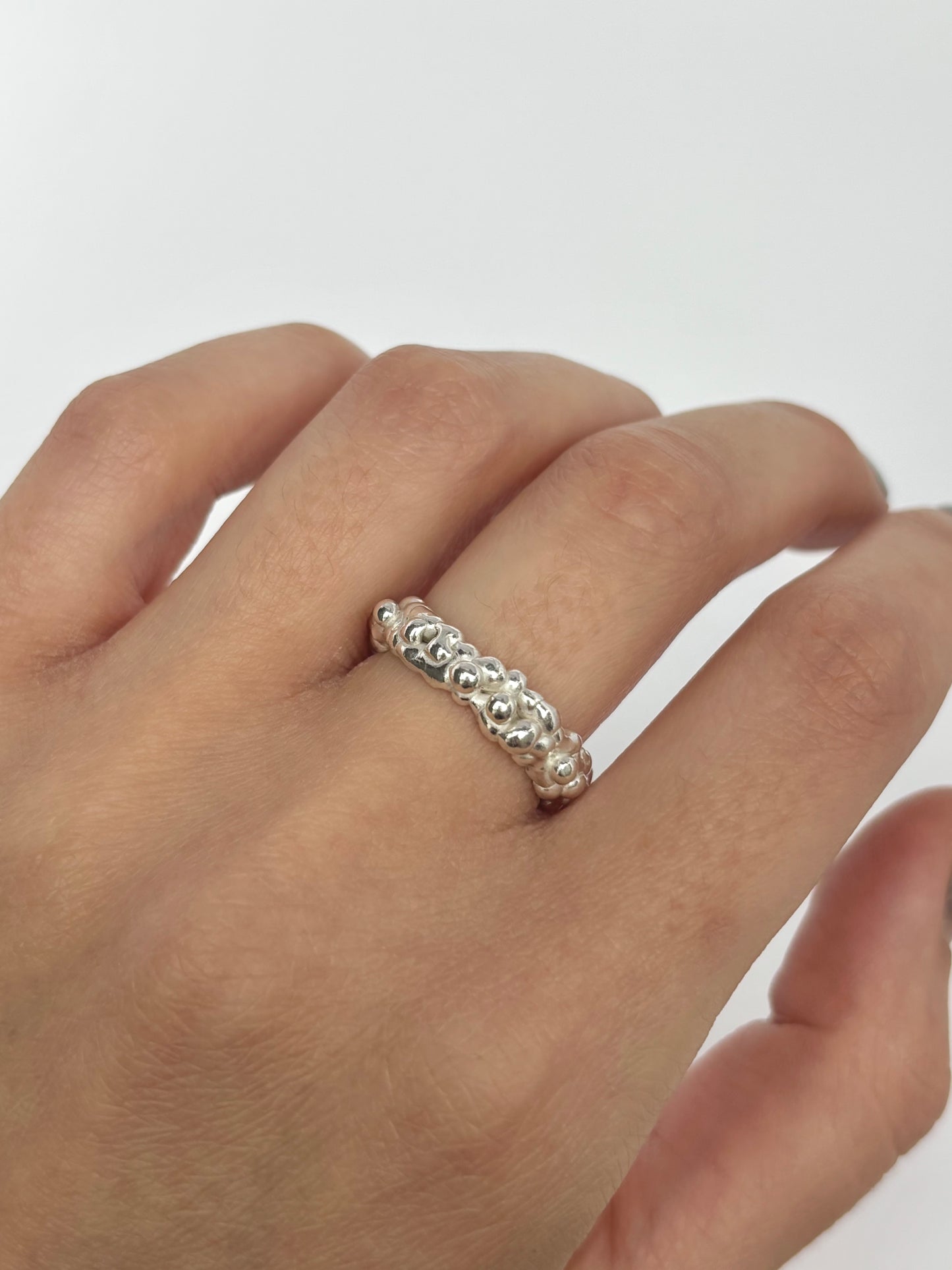 Anillo Burbujas Grande
